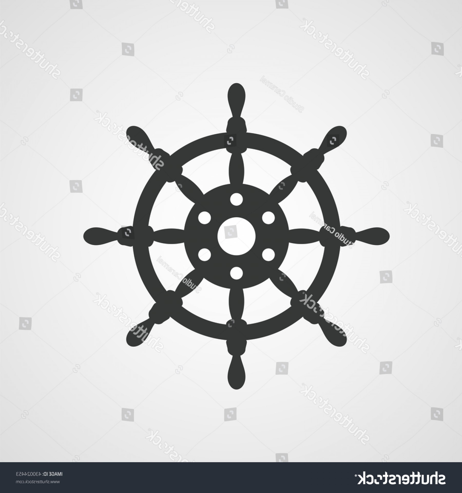 1800x1920 Marine Steering Wheel Vector Icon Black Hoodamathrun