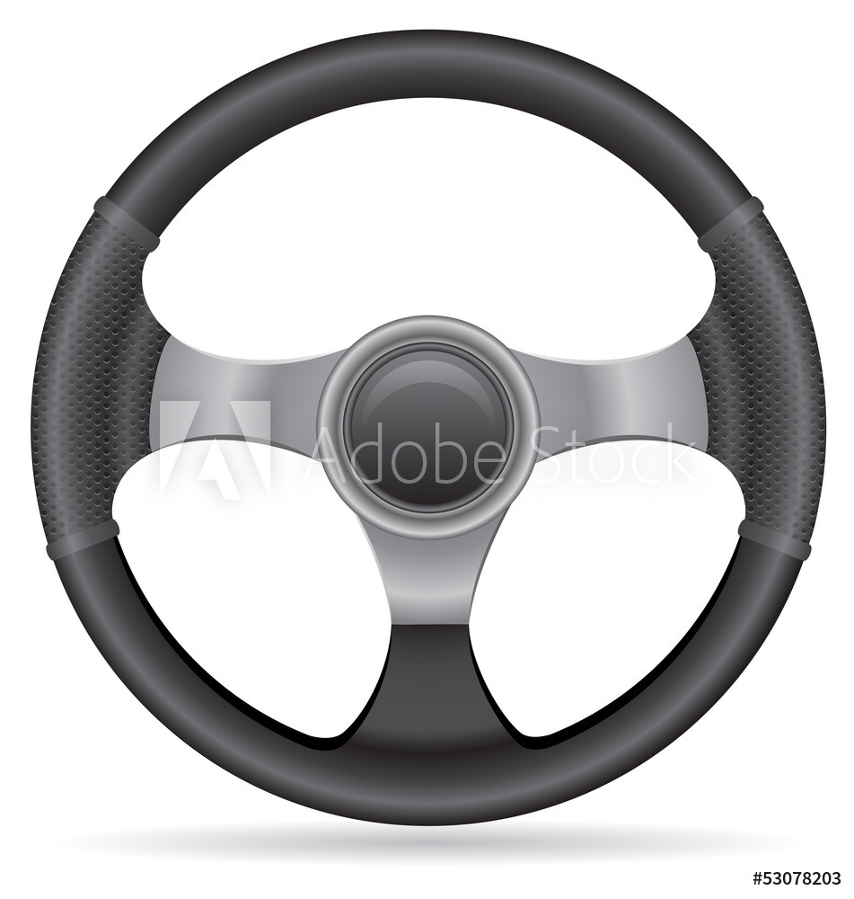 951x1000 Photo Art Print Car Steering Wheel Vector Illustration Europosters