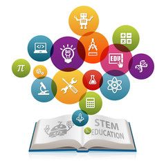 Stem Education Concept Logo Science Technology Engineering 240x240 Stem Education Concept Logo Science Technology Engineering