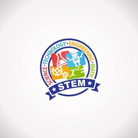 Stem Education Rubber Stamp Logo Science Technology Engineering 450x450 Stem Education Rubber Stamp Logo Science Technology Engineering