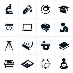 Stem Education Icons Stock Vectors 300x300 Stem Education Icons Stock Vectors