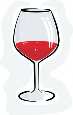 235x368 Wine Glass Free Vector Download