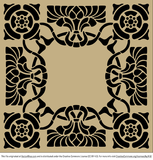 580x608 Free Nouveau Files, Vectors Graphics