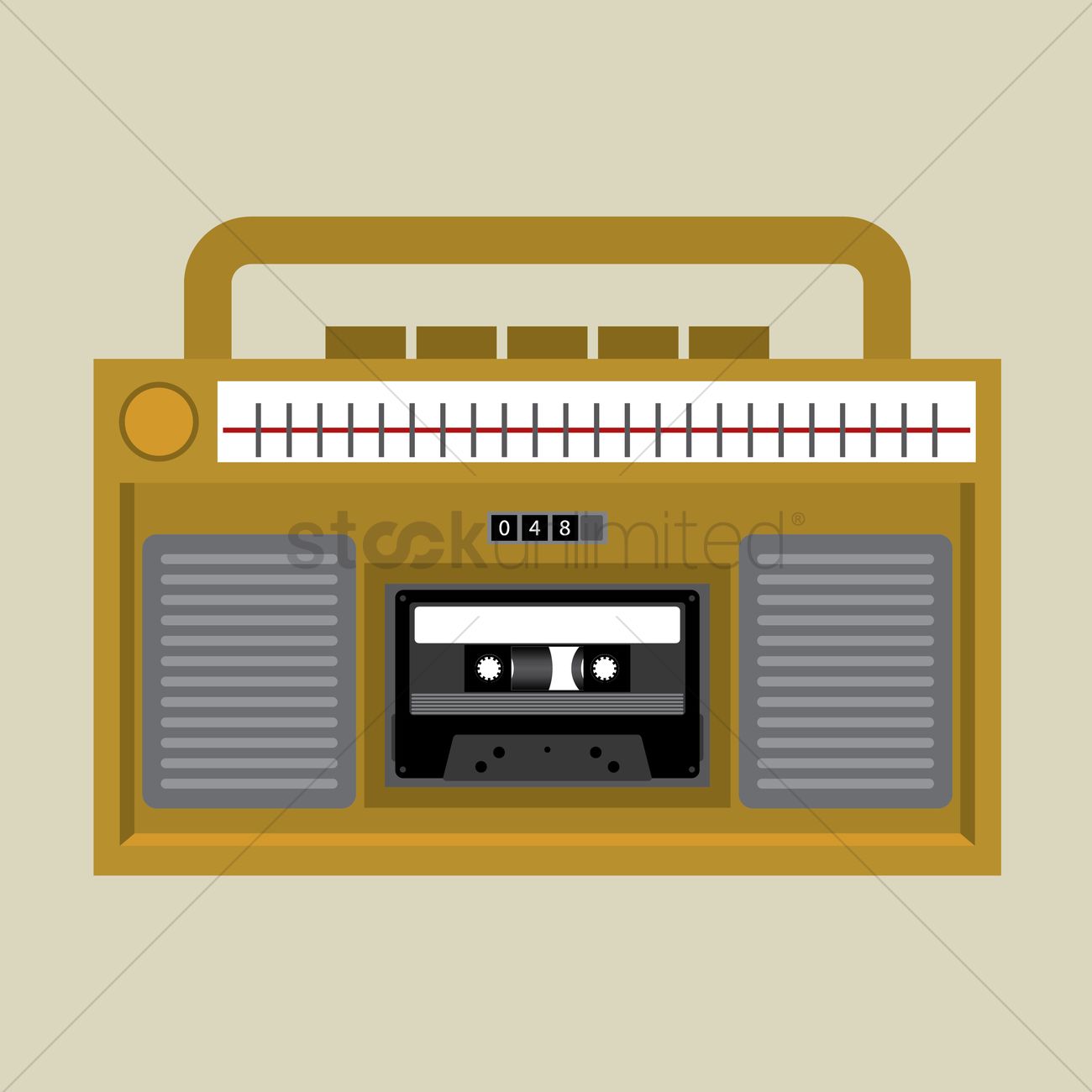 1300x1300 Stereo Vector Image