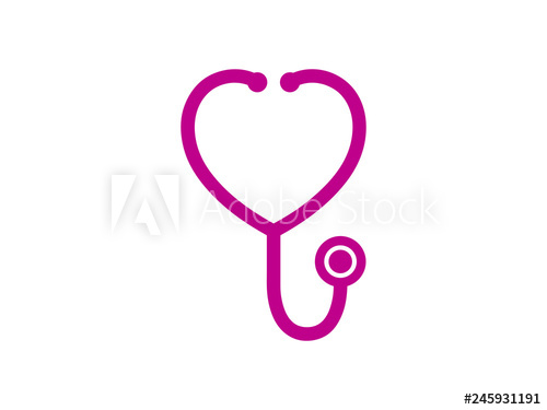 500x375 Stethoscope Heart Vector Symbol