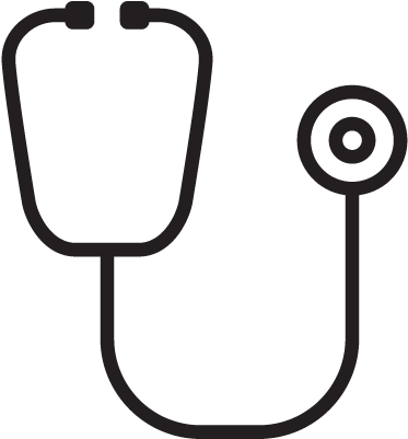 373x401 Download Hd Stethoscope Vector