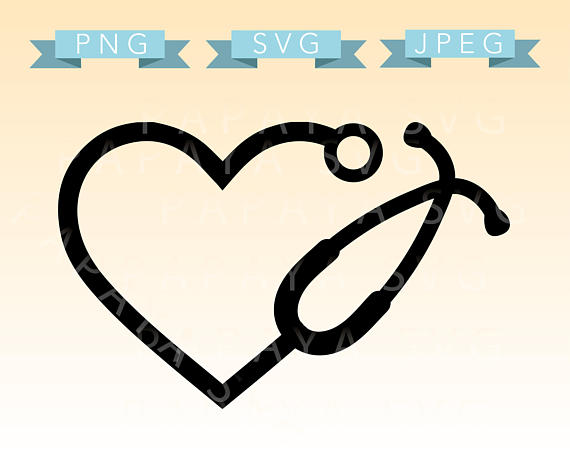 Stethoscope Silhouette Vector at Vectorified.com | Collection of ...