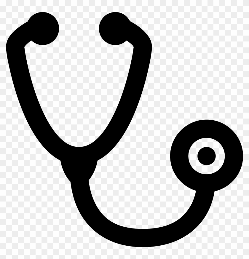840x874 Stethoscope Vector Free