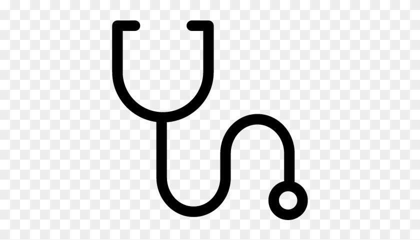 840x481 Stethoscope Outline Variant Vector