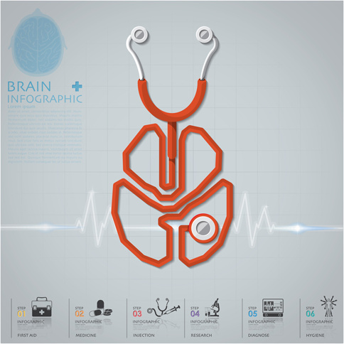 484x484 Stethoscope Vector Free Vector Download