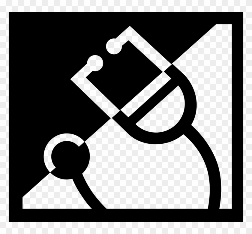 840x780 Vector Illustration Of Stethoscope Acoustic Medical