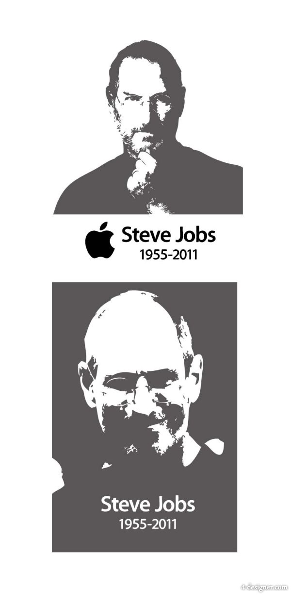 Steve Jobs Vector