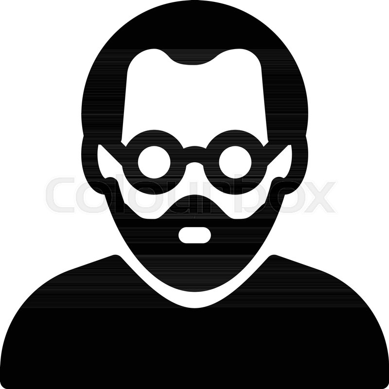 800x800 Steve Jobs Profile Stock Vector Colourbox