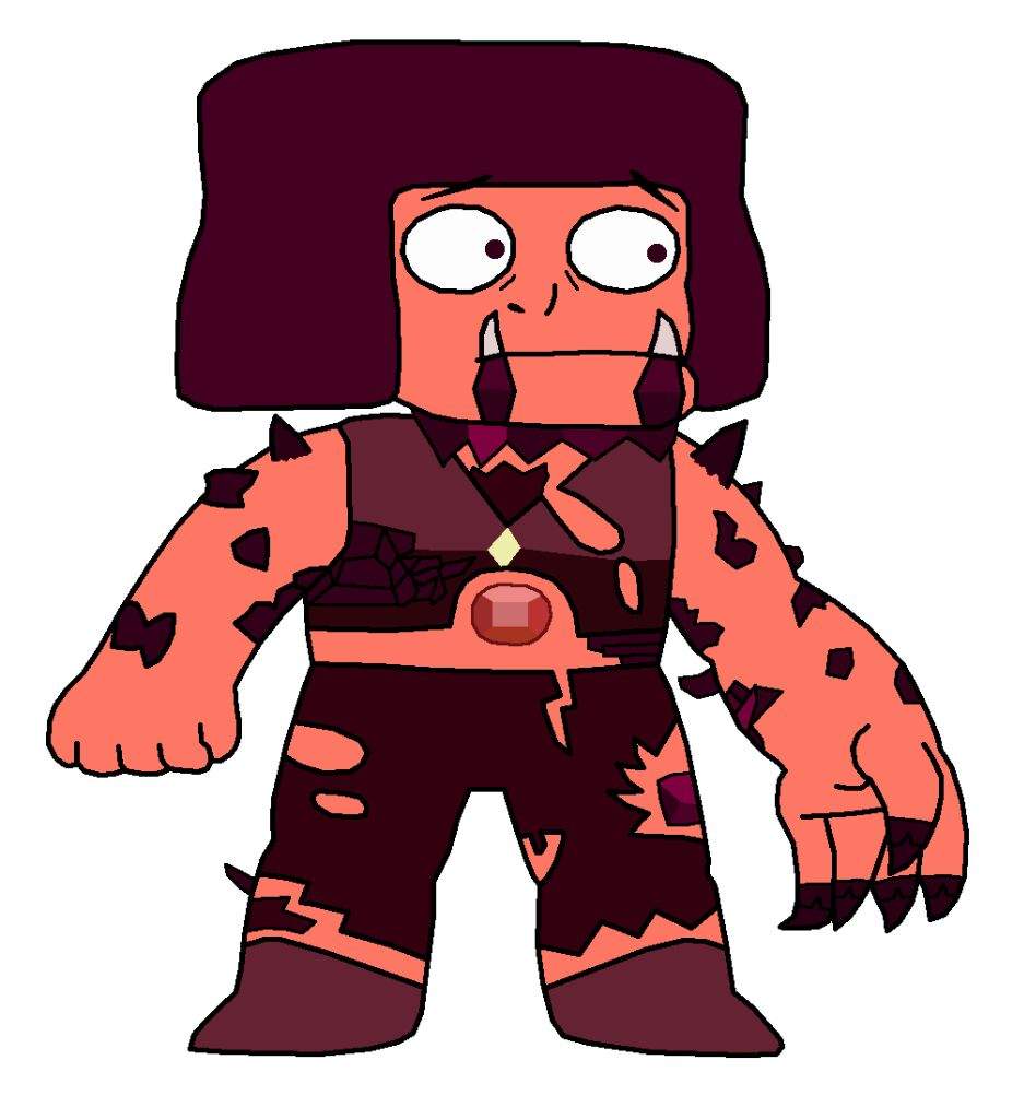 937x1024 Nura The Half Corrupted Ruby Vector Attempt Steven Universe Amino