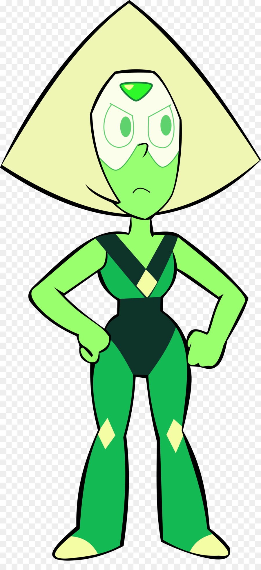 900x1960 Peridot Green Clip Art