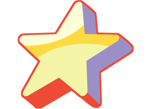 485x350 Download Free Png Steven Universe Star Png Vector, Clipart