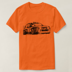 307x307 Vector Image Of Subaru Sti T Shirts