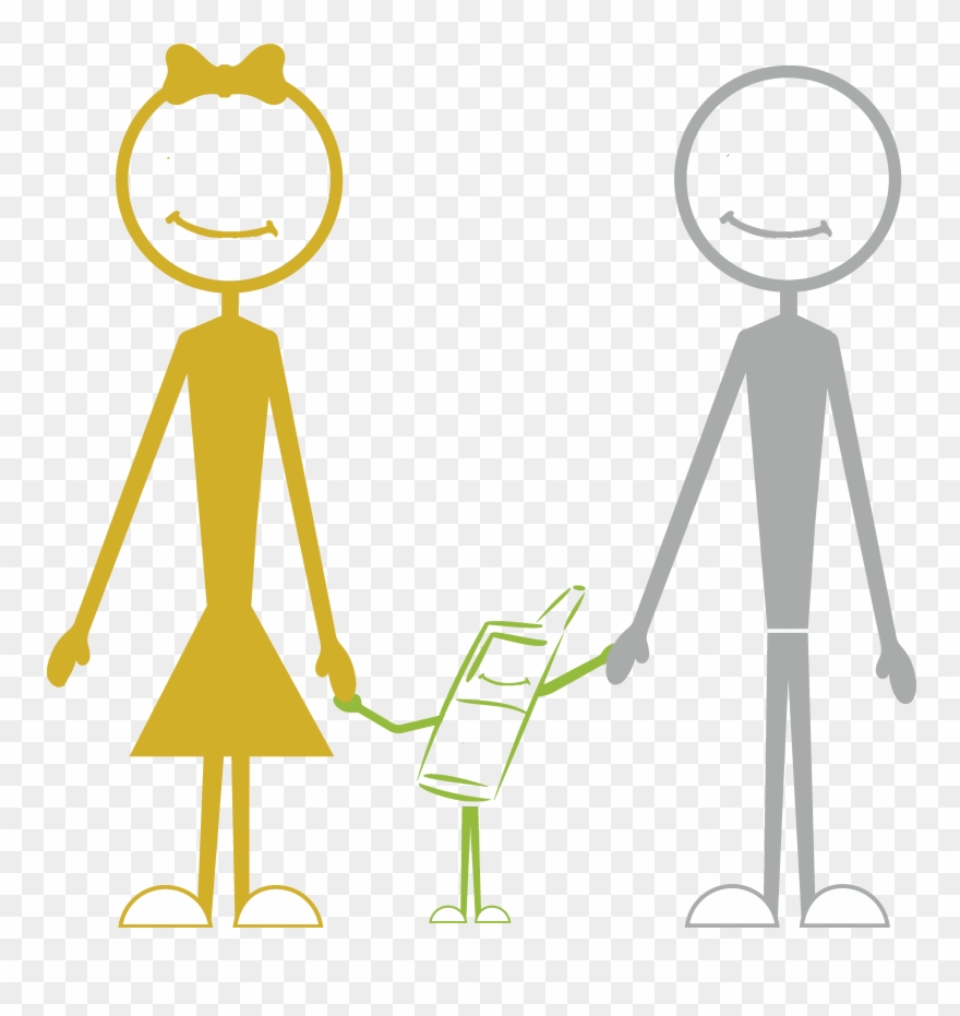 880x931 Stick Figure Family