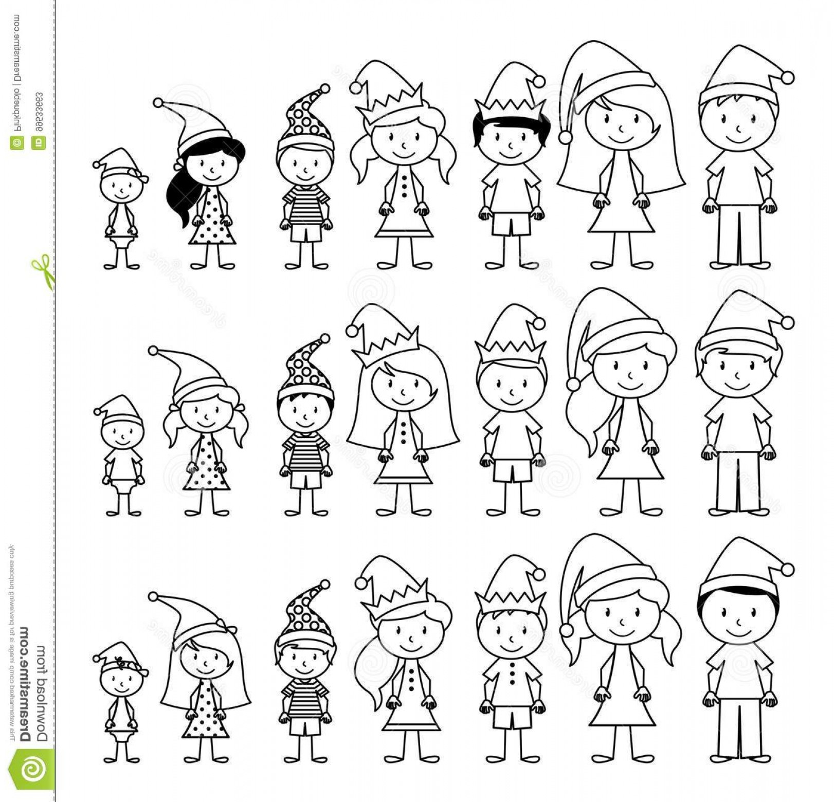 1622x1560 Stock Illustration Vector Collection Line Art Christmas Holiday