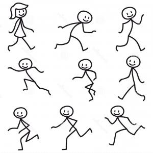 Stick Figure Vector Free at Vectorified.com | Collection of Stick ...