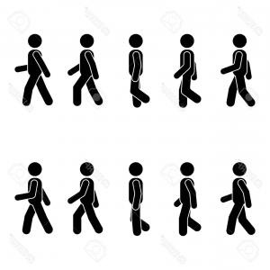 300x300 Royalty Free Stock Photos Stickman Stick Figure Pointing Showing