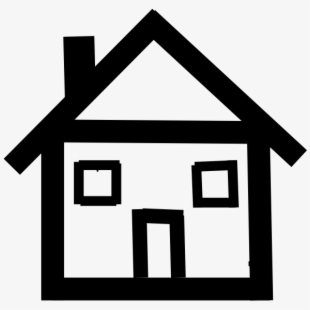 310x310 Stick Figure House Clipart Vector Free Stock