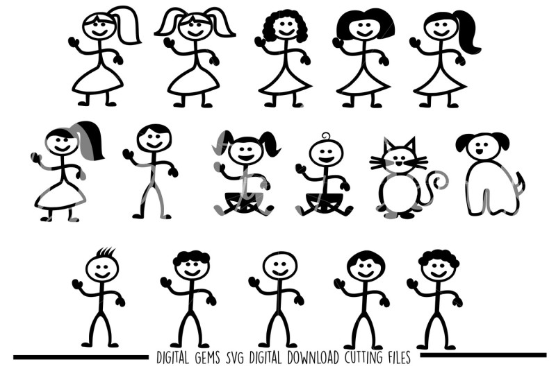 800x532 Free Stick Figure Dxf Png Crafter