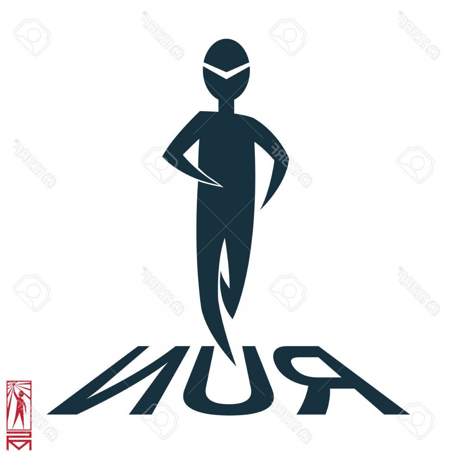 1560x1560 Running Stick Figure Vector Hoodamath