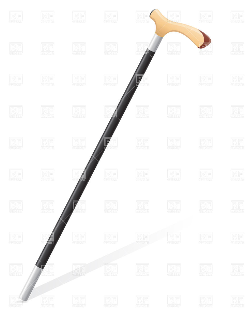 Retro Walking Stick Vector Image Of Objects Konturvid 933x1200 Retro Walking Stick Vector Image Of Objects Konturvid