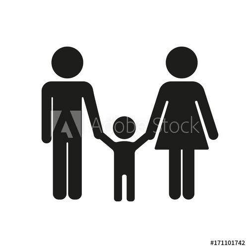 500x500 Family Stickman Vector