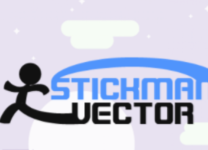 416x300 Stickman Vector