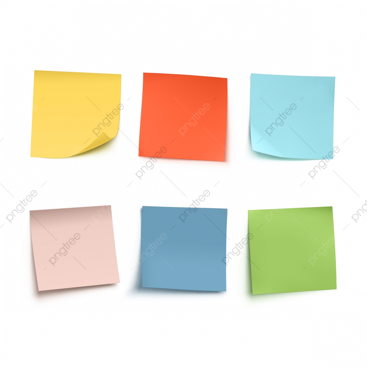 1200x1200 Sticky Notes, Background, Poster Png And Vector With Transparent