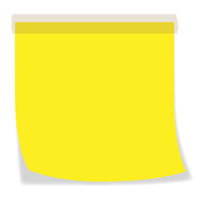 300x286 Yellow Sticky Note