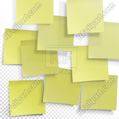 400x400 Yellow Sticky Notes Vector Image Of Icons And Emblems Pashabo