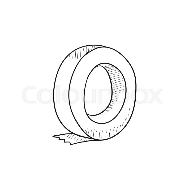 Roll Of Adhesive Tape Vector Sketch Stock Vector Colourbox 800x800 Roll Of Adhesive Tape Vector Sketch Stock Vector Colourbox