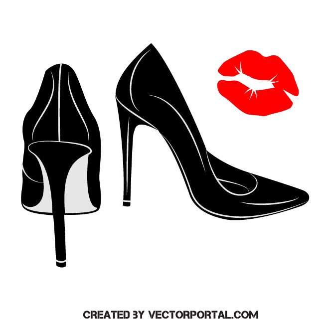 Black High Heels Vector Image Fashion Free Vectors Heels 660x660 Black High Heels Vector Image Fashion Free Vectors Heels