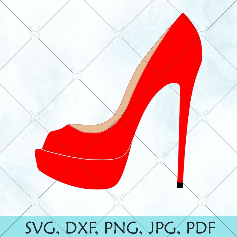 794x794 High Heel Stiletto High Heels Silhouette