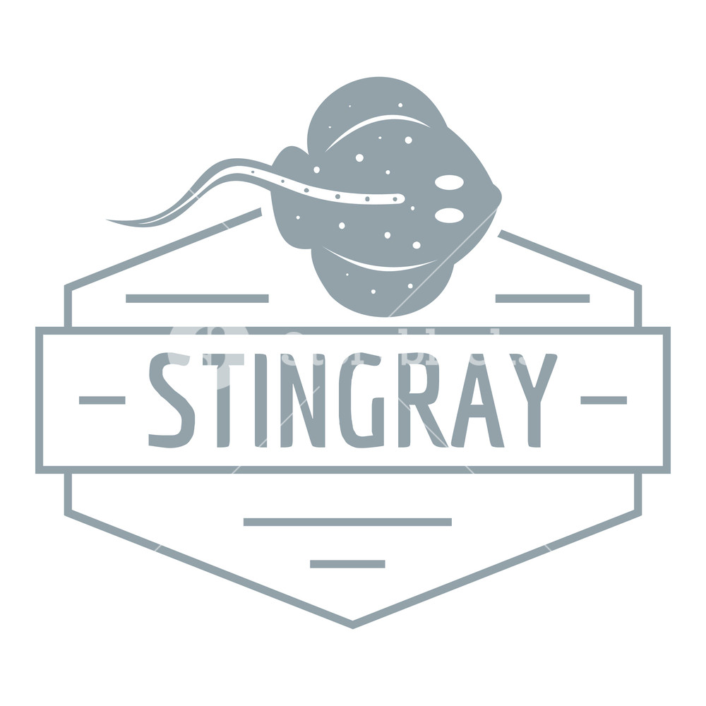 1000x1000 Stingray Logo Simple Illustration Of Stingray Vector Logo For Web