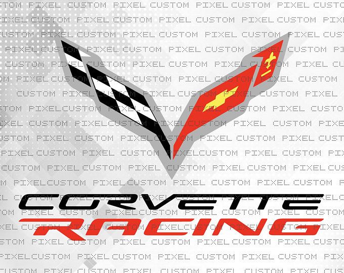 680x540 Vector Car Chevrolet Corvette Stingray Outline Vector Car