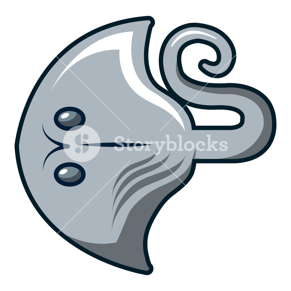 1000x1000 Stingray Icon Cartoon Illustration Of Stingray Vector Icon