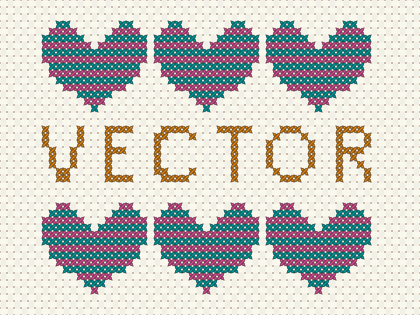 600x450 How To Create A Vector Cross Stitch Effect In Adobe Illustrator