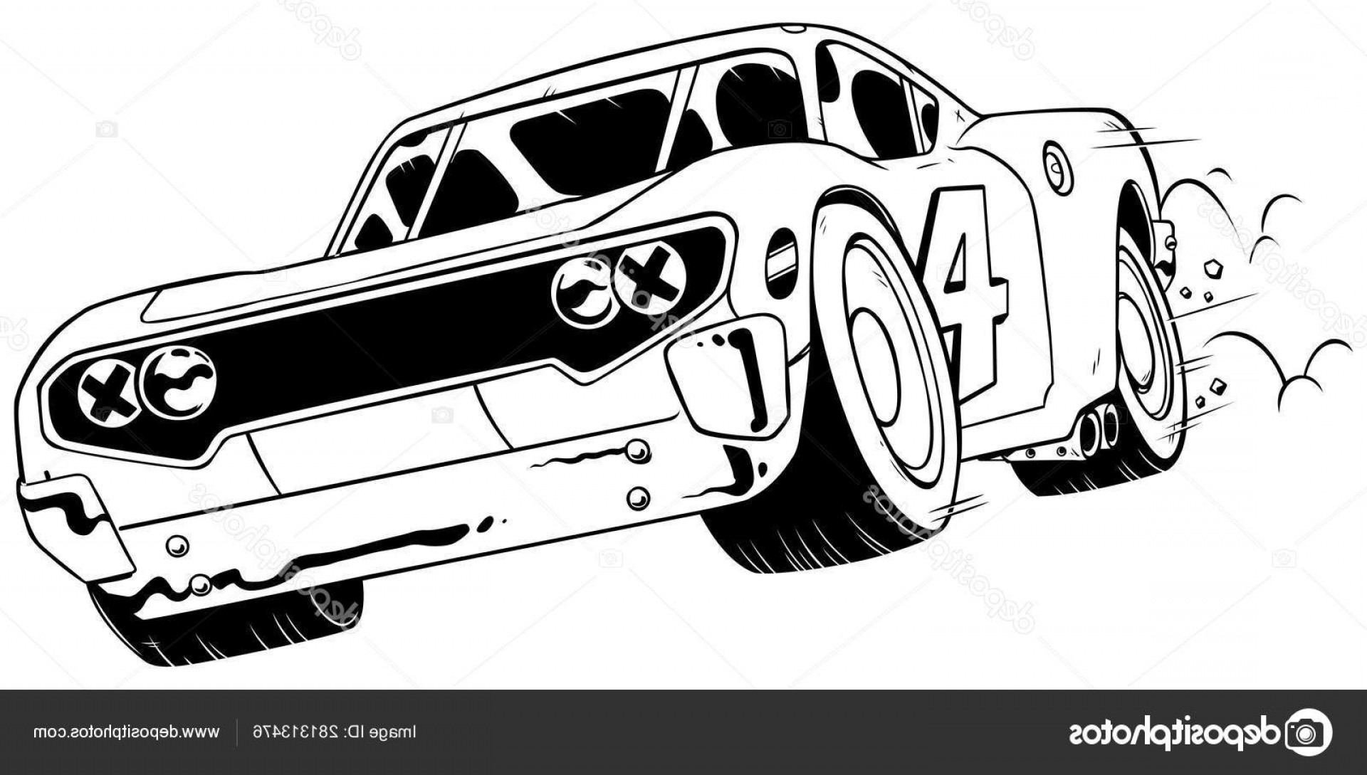 1920x1089 Race Car Vector Line Art Cqrecords