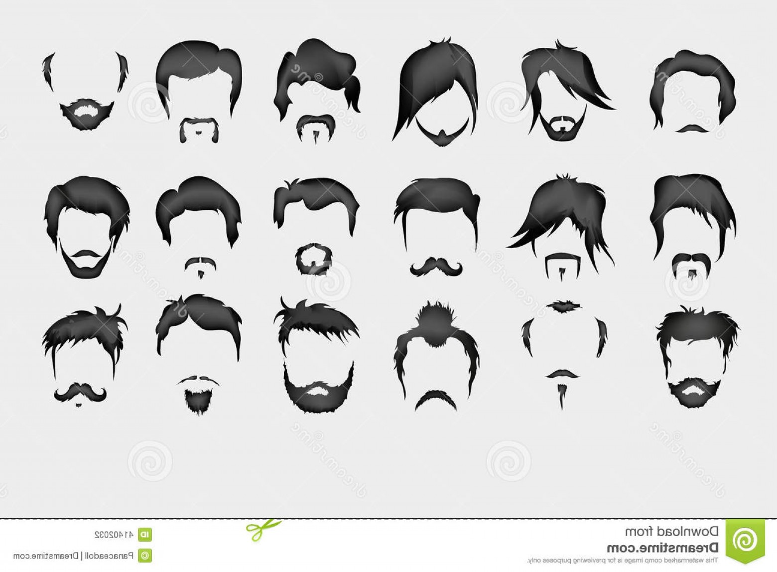 1560x1148 Male Hair Vector Lamaison