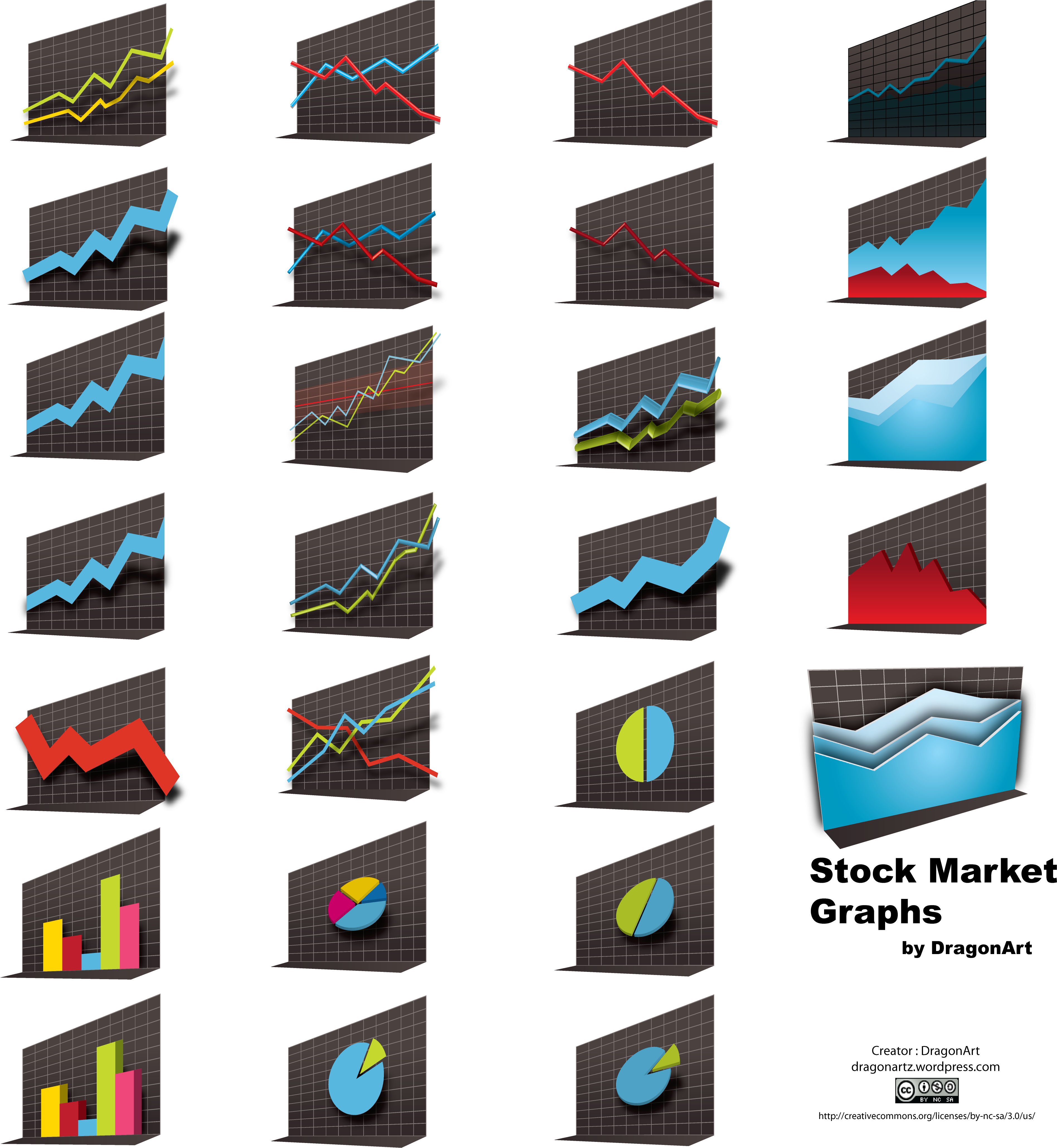 Stock Market Graph Vector at Collection of Stock