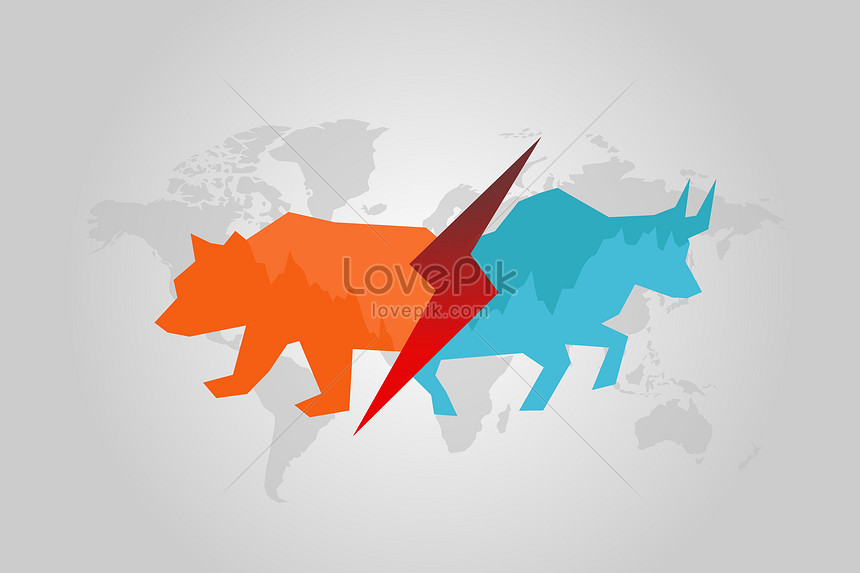 860x573 Stock Market Vector Background Illustration Image Picture Free