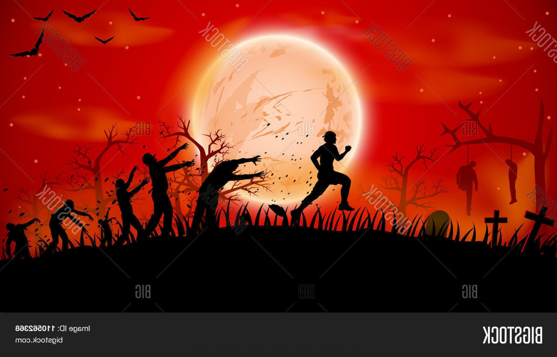 1800x1156 Zombies Vector Artwork Catchsplace