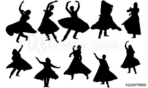 500x300 Kathak Dance Indian Dance Cri, Black Dancer