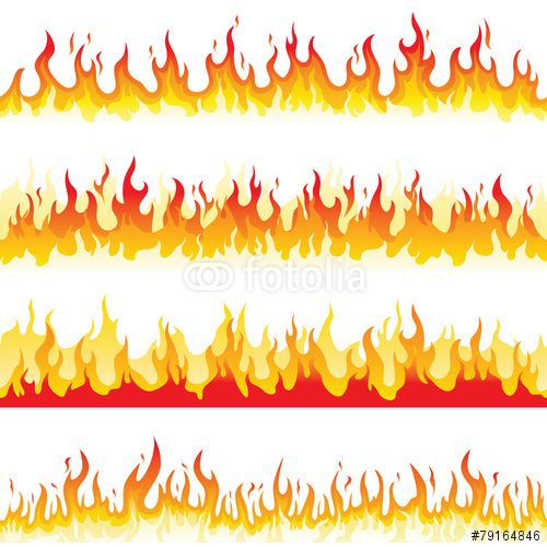 500x500 Seamless Fire Flame Stock Image And Royalty Free Vector