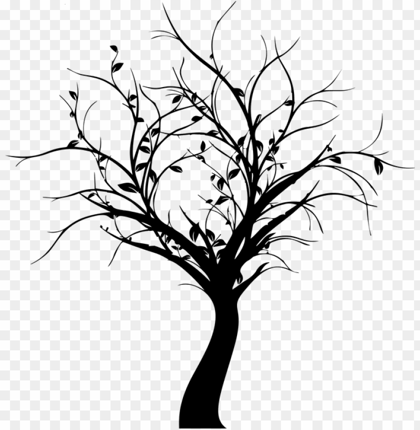 Tree Branch Silhouette, Vector Graphics Stock Illustration 840x859 Tree Branch Silhouette, Vector Graphics Stock Illustration