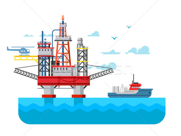 600x450 Rig Stock Vectors, Illustrations And Cliparts Stockfresh